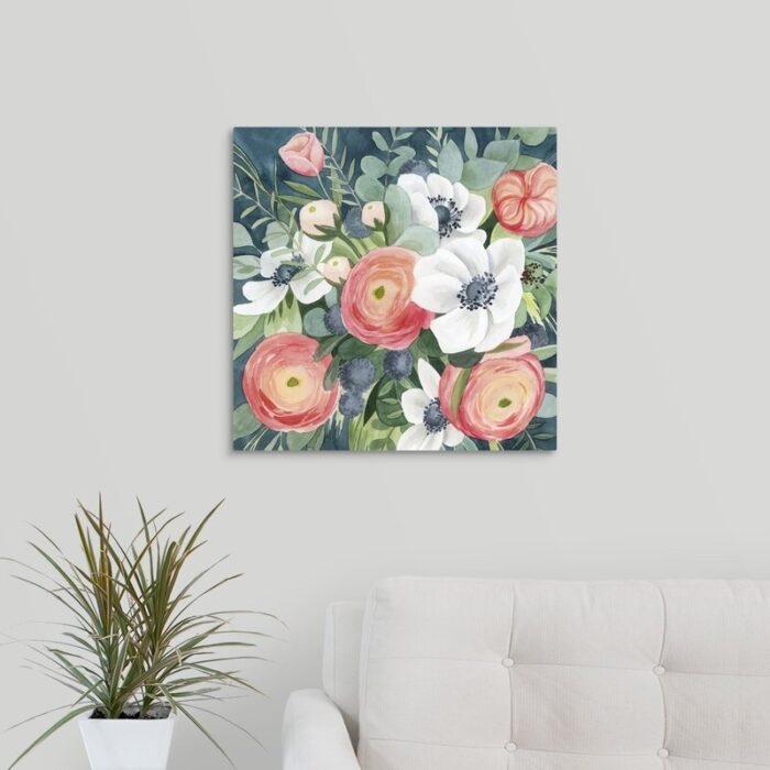 ” Bewitching Bouquet I ” by Grace Popp Painting Print - Chic Decora