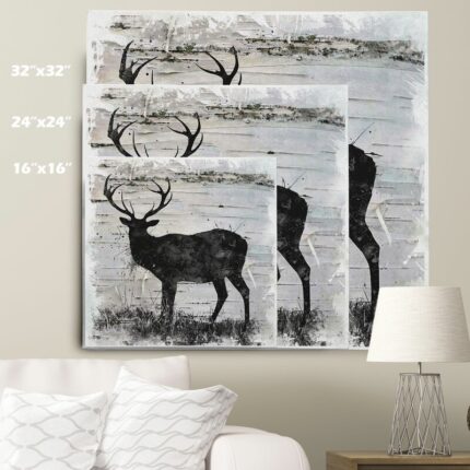 ” Birchbark Deer ” by Carol Robinson - Chic Decora