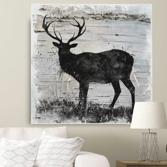 ” Birchbark Deer ” by Carol Robinson - Chic Decora