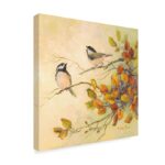 ” Birds Of Autumn ” by Barbara Mock - Chic Decora