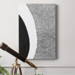 ” Black & White Abstract II “ - Chic Decora