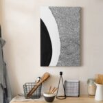 ” Black & White Abstract II “ - Chic Decora