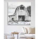 ” Black And White Barn II “ - Chic Decora