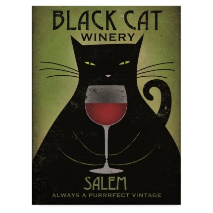 ” Black Cat Winery Salem ” by Ryan Fowler - Chic Decora