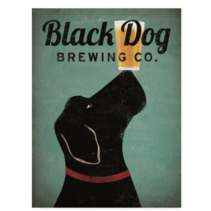 ” Black Dog Brewing Co V2 ” by Ryan Fowler - Chic Decora