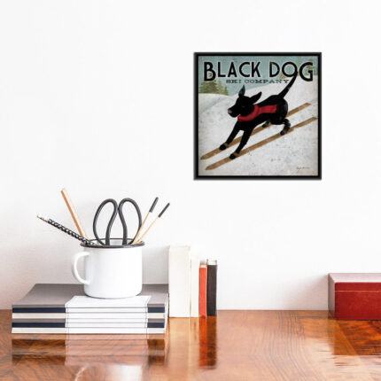 ” Black Dog Ski Co. II ” by Ryan Fowler - Chic Decora