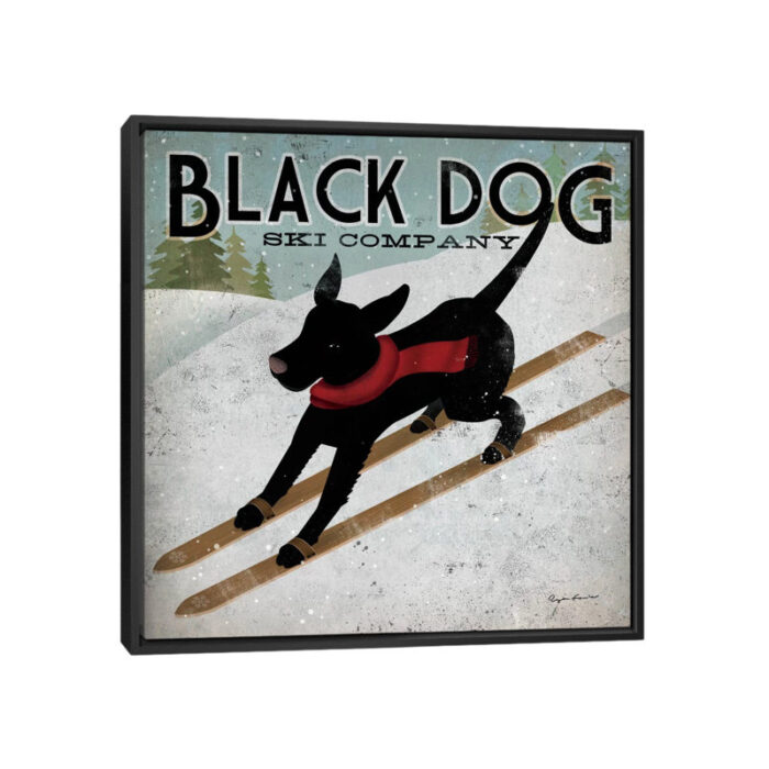 ” Black Dog Ski Co. II ” by Ryan Fowler - Chic Decora