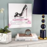 ” Black Shoe And Pink Lady Books “ - Chic Decora