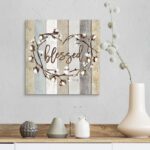 ” Blessed Cotton Wreath ” by Marla Rae - Chic Decora