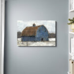 ” Blue Barn I ” by Ethan Harper - Chic Decora