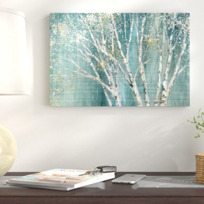 ” Blue Birch ” by Julia Purinton - Chic Decora