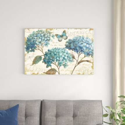 ” Blue Garden I ” by Daphne Brissonnet - Chic Decora