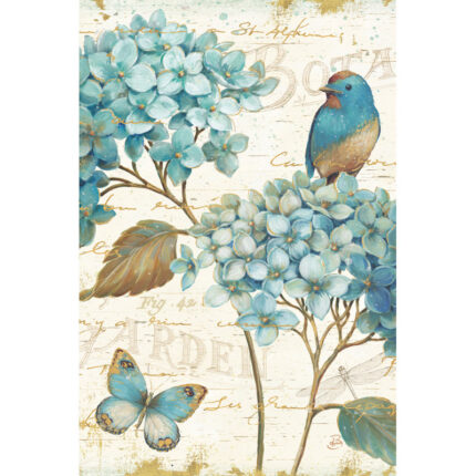 ” Blue Garden III ” by Daphne Brissonnet - Chic Decora