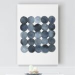 ” Blue Gray Density I “ - Chic Decora