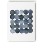 ” Blue Gray Density I “ - Chic Decora