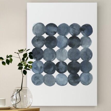 ” Blue Gray Density II “ - Chic Decora