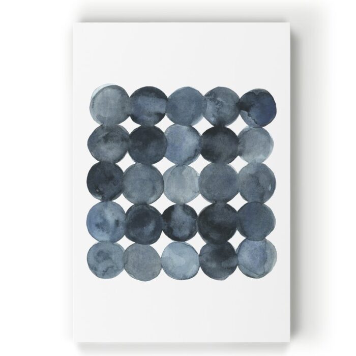 ” Blue Gray Density II “ - Chic Decora