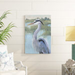 ” Blue Heron Portrait I ” by Timothy O’ Toole - Chic Decora