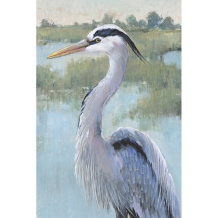 ” Blue Heron Portrait I ” by Timothy O’ Toole - Chic Decora