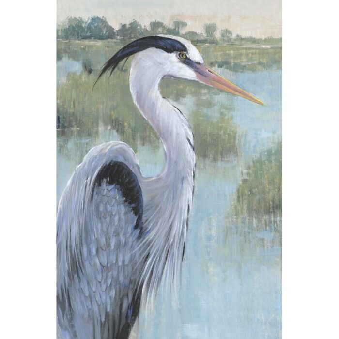 ” Blue Heron Portrait II ” by Timothy O’ Toole - Chic Decora