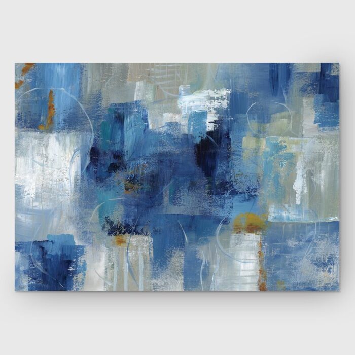 ” Blue Morning ” Painting Print - Chic Decora