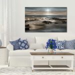 ” Blue Sea Sunset II ” by Mike Calascibetta - Chic Decora