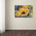 ” Blue Sunflowers ” by Richard Wallich - Chic Decora