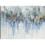 ” Blue Waves Abstract “ - Chic Decora