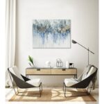 ” Blue Waves Abstract “ - Chic Decora