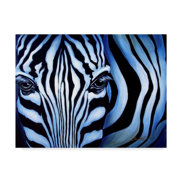 ” Blue Zebra ” by Cherie Roe Dirksen - Chic Decora