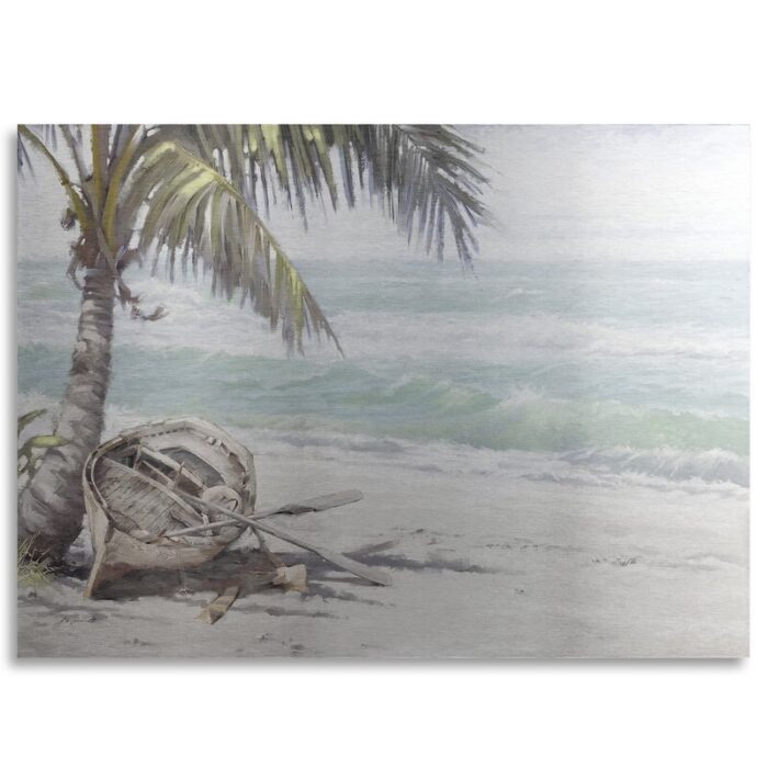 ” Boat On Beach ” by The Macneil Studio - Chic Decora