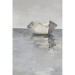 ” Boat On The Horizon I ” by Ethan Harper Painting Print - Chic Decora