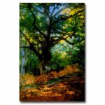 ” Bodmer Oak Fontainebleau Forest ” by Claude Monet - Chic Decora