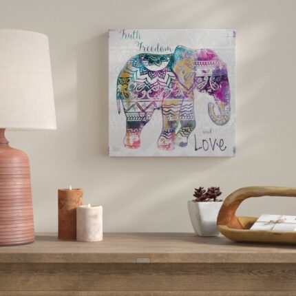 ” Boho Elephant “ - Chic Decora