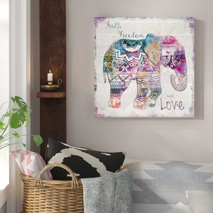 ” Boho Elephant “ - Chic Decora