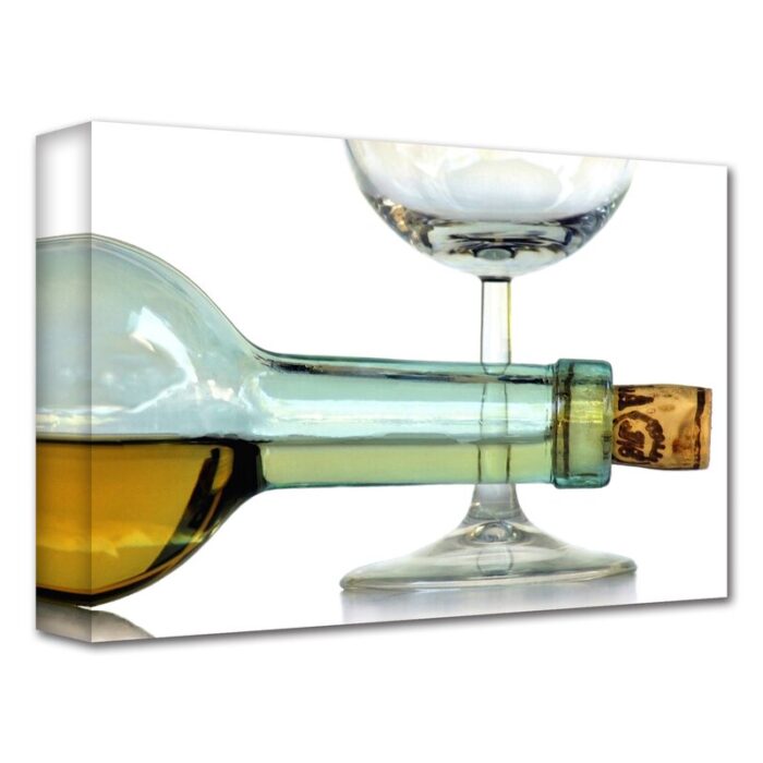 ” Bottle Plus Glass ” by Dan Holm - Chic Decora