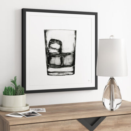 ” Bourbon On The Rocks ” by Eyre Tarney - Chic Decora