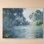 ” Branch Of The Seine Near Giverny ” by Claude Monet - Chic Decora