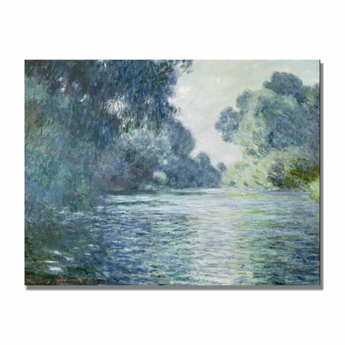 ” Branch Of The Seine Near Giverny ” by Claude Monet - Chic Decora