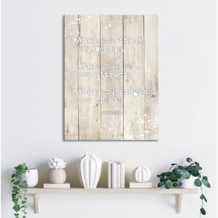 ” Buddha Quote ” by Olivia Rose - Chic Decora