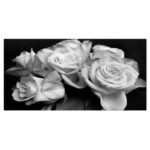 ” Bunch Of Roses Black And White “ - Chic Decora