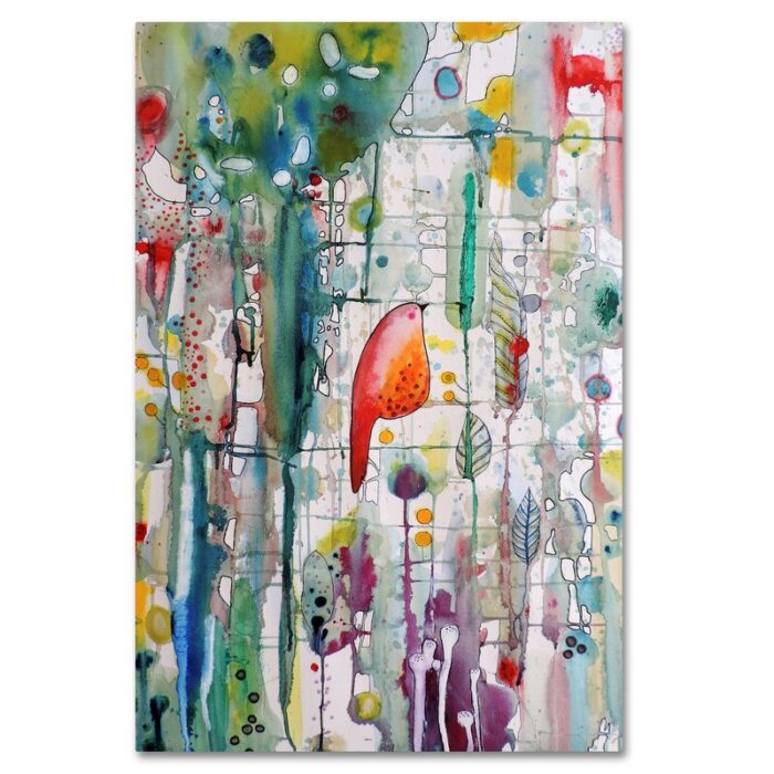 ” Cache Cache ” by Sylvie Demers Painting Print - Chic Decora