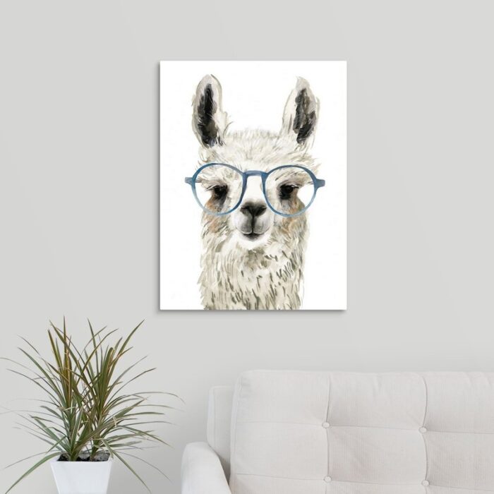 ” Calculating Llama I ” by The Novogratz - Chic Decora