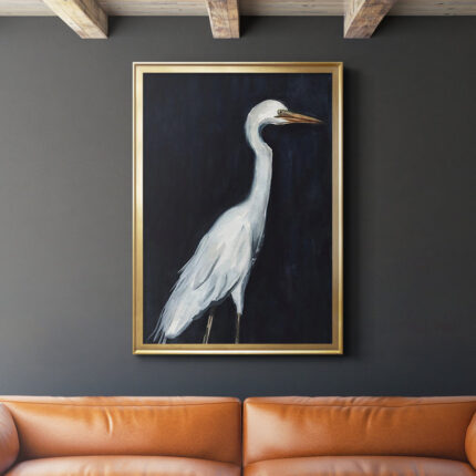 ” Calm Great Egret II “ - Chic Decora