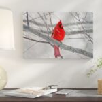 ” Cardinal Bird ” by Unknown Artist - Chic Decora