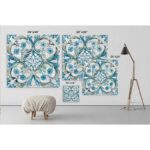 ” Caribbean Tile I Acrylic “ - Chic Decora