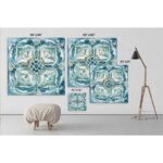 ” Caribbean Tile III Acrylic “ - Chic Decora