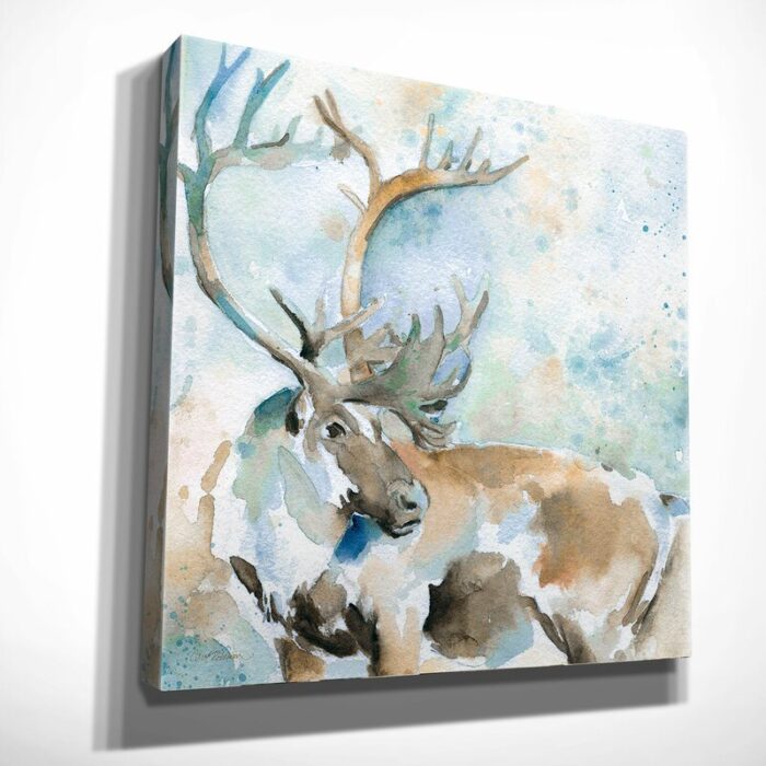 ” Caribou On Blue ” by Carol Robinson - Chic Decora