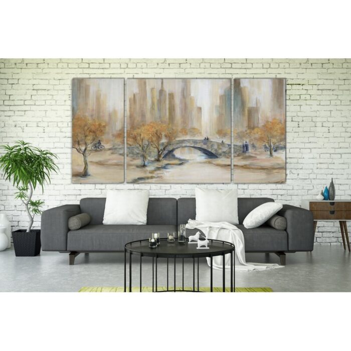 ” Central Park ” Painting Print - Chic Decora