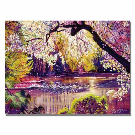 ” Central Park Spring Pond ” by David Lloyd Glover - Chic Decora